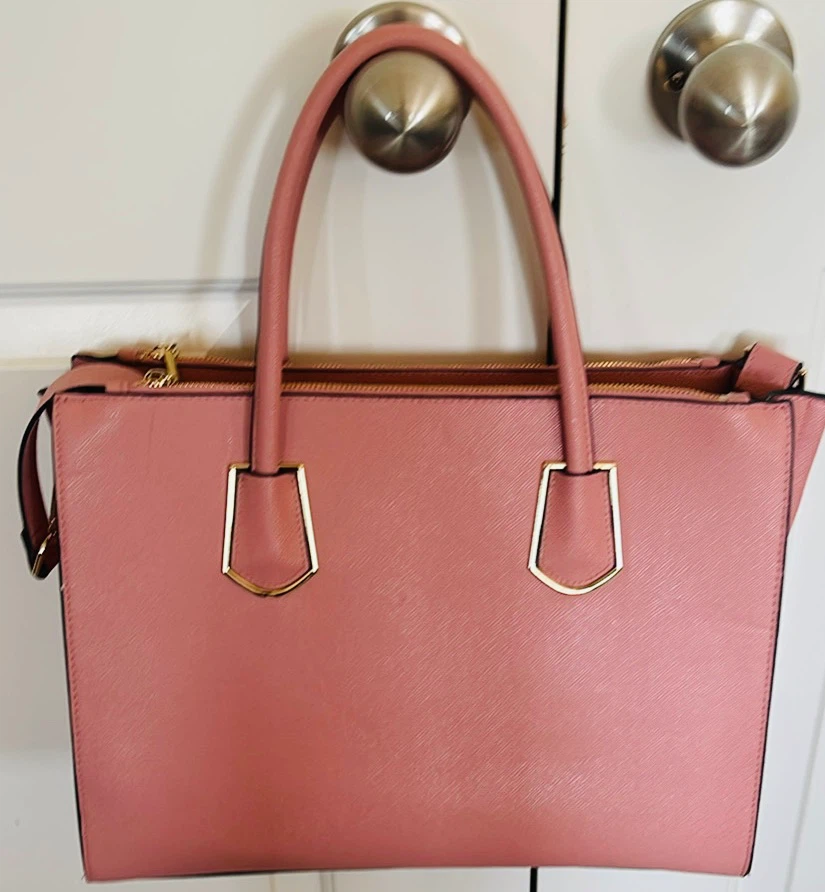 Pink Top Handle Handbag