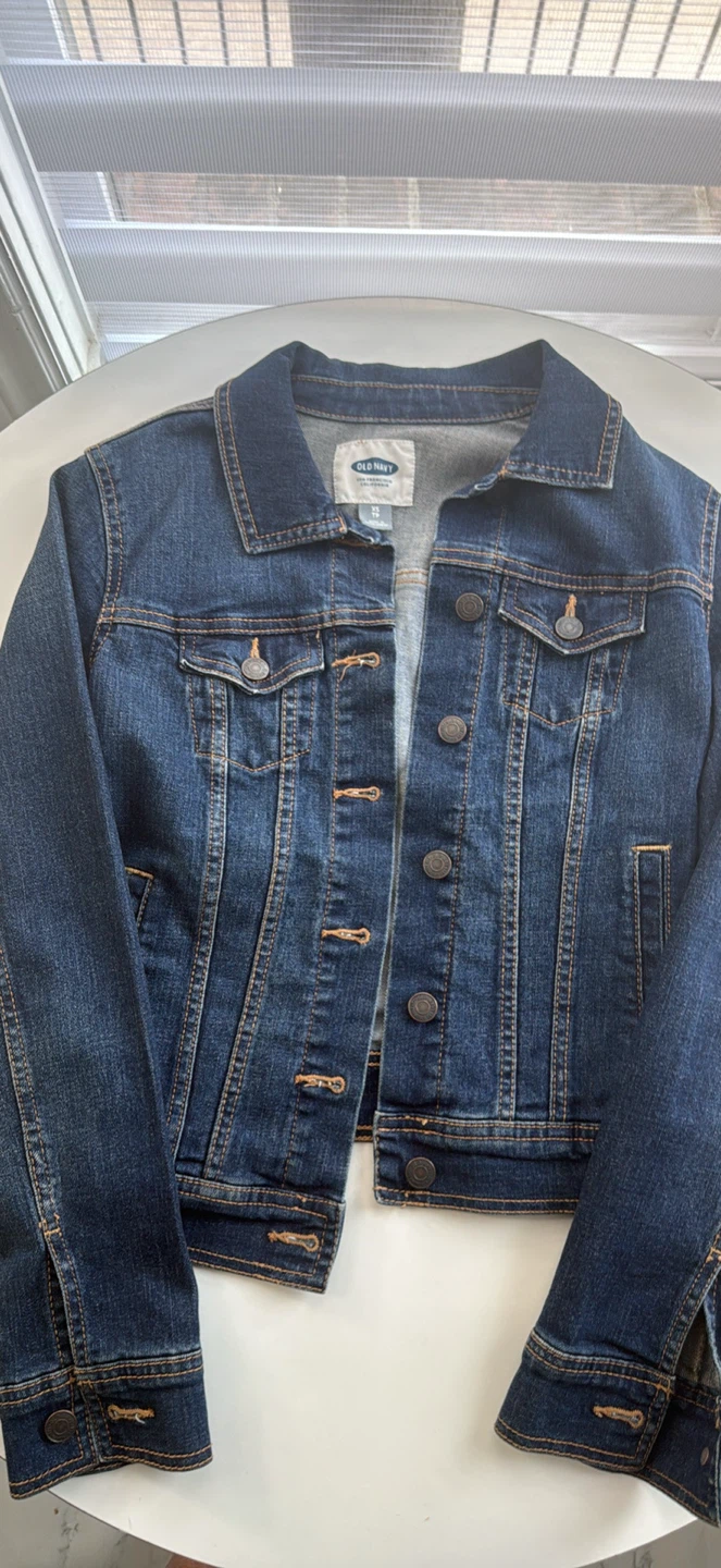 NEW Old Navy Denim Jacket - XS - photo 2