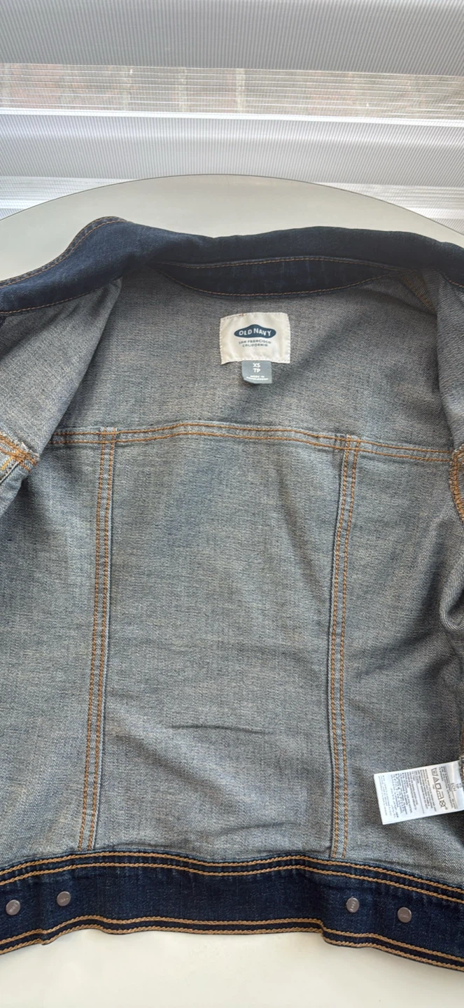 NEW Old Navy Denim Jacket - XS - photo 5