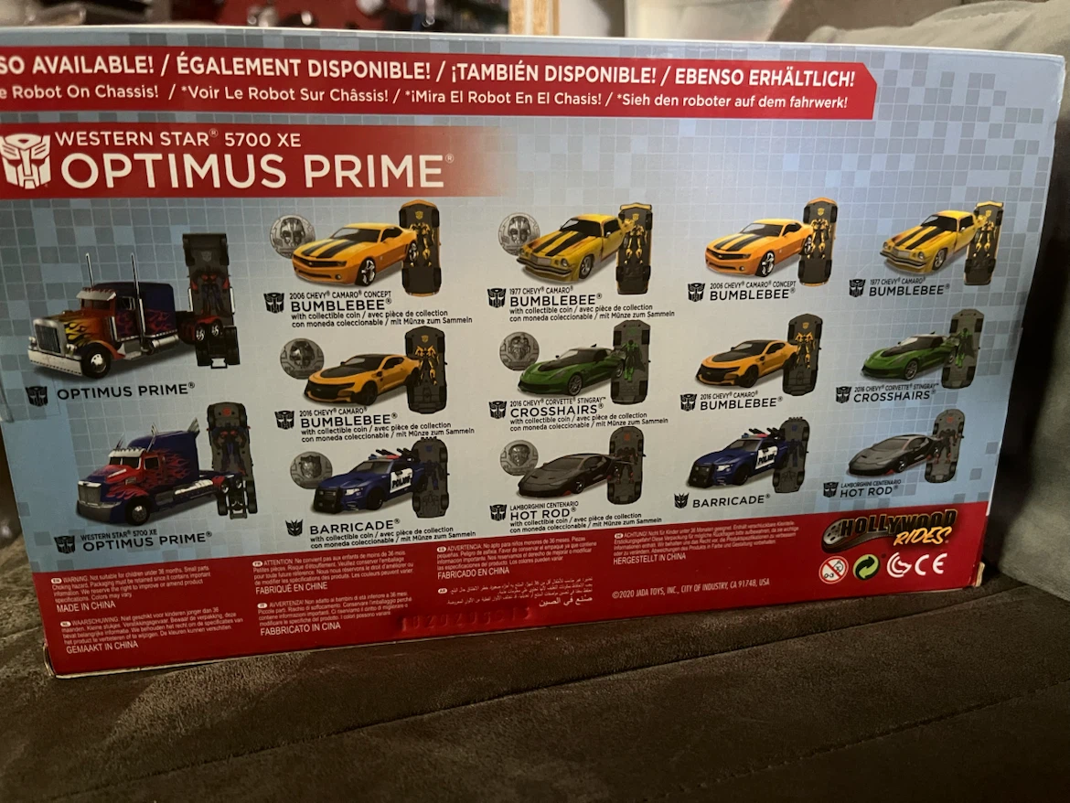 Transformers Optimus Prime Western Star 5700 XE Die-Cast Truck - photo 5
