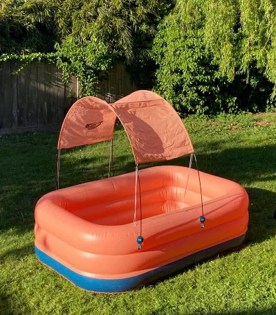 MOVING SALE : Self-Inflatable Swimming Pool w/ Canopy