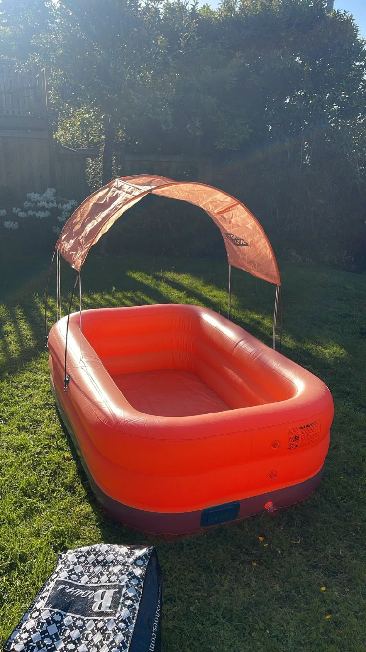 MOVING SALE : Self-Inflatable Swimming Pool w/ Canopy - photo 2