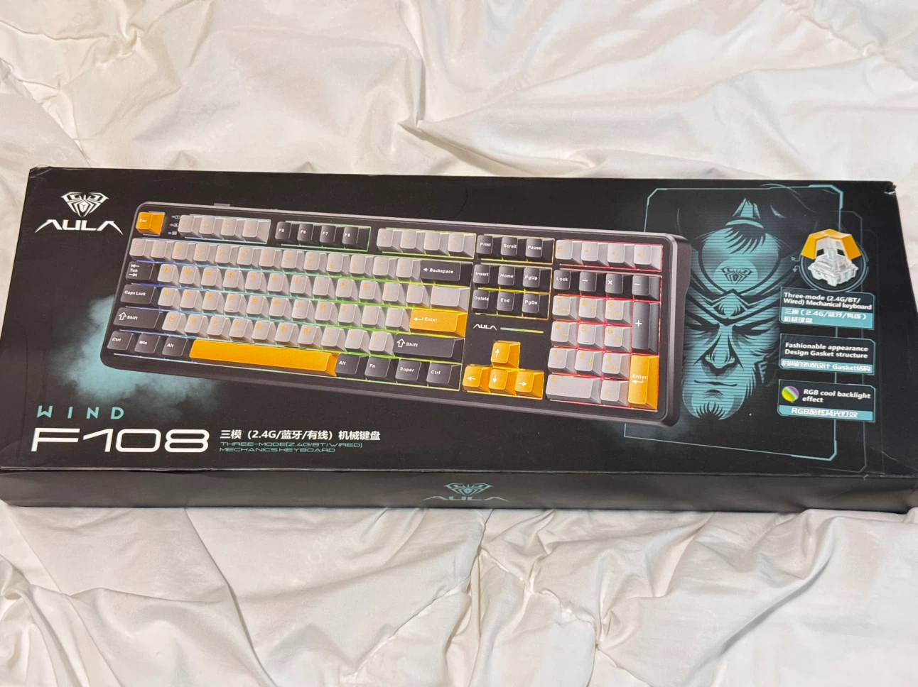 EPOMAKER AULA F108 Keyboard (Wind Spirit switch) - photo 2