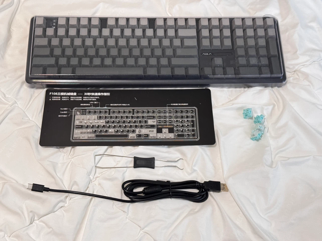 EPOMAKER AULA F108 Keyboard (Wind Spirit switch) - photo 3