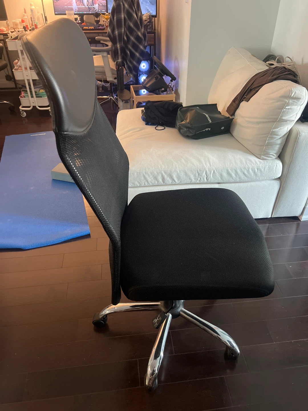 Black Mesh Back Office Chair - photo 4