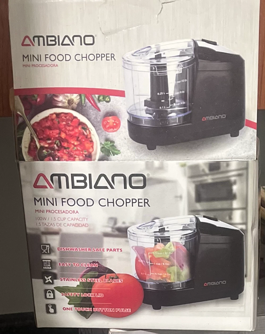 New Ambiano Mini Food Chopper