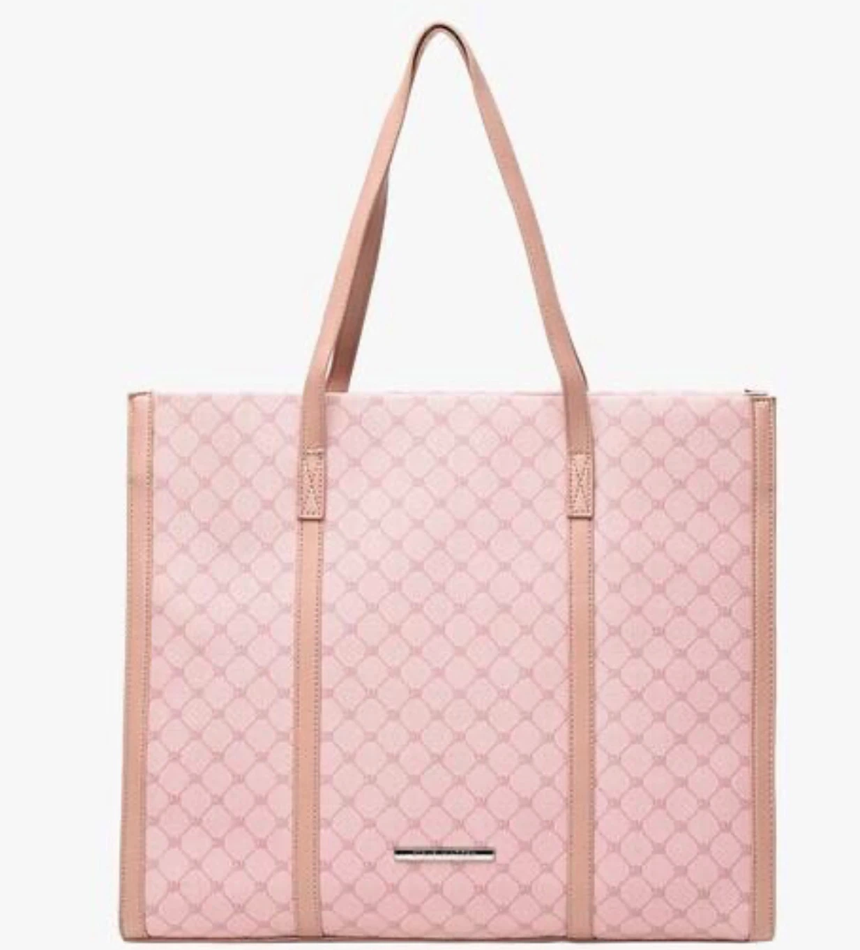Steve Madden Pink Monogram Tote Bag and Wallet Set