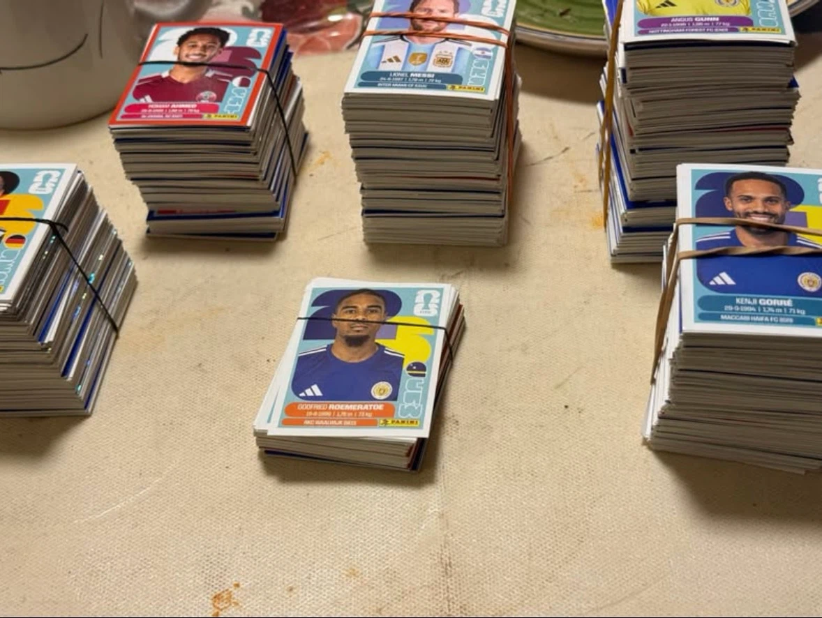 Panini FIFA World Cup stickers 2$ each send me your list