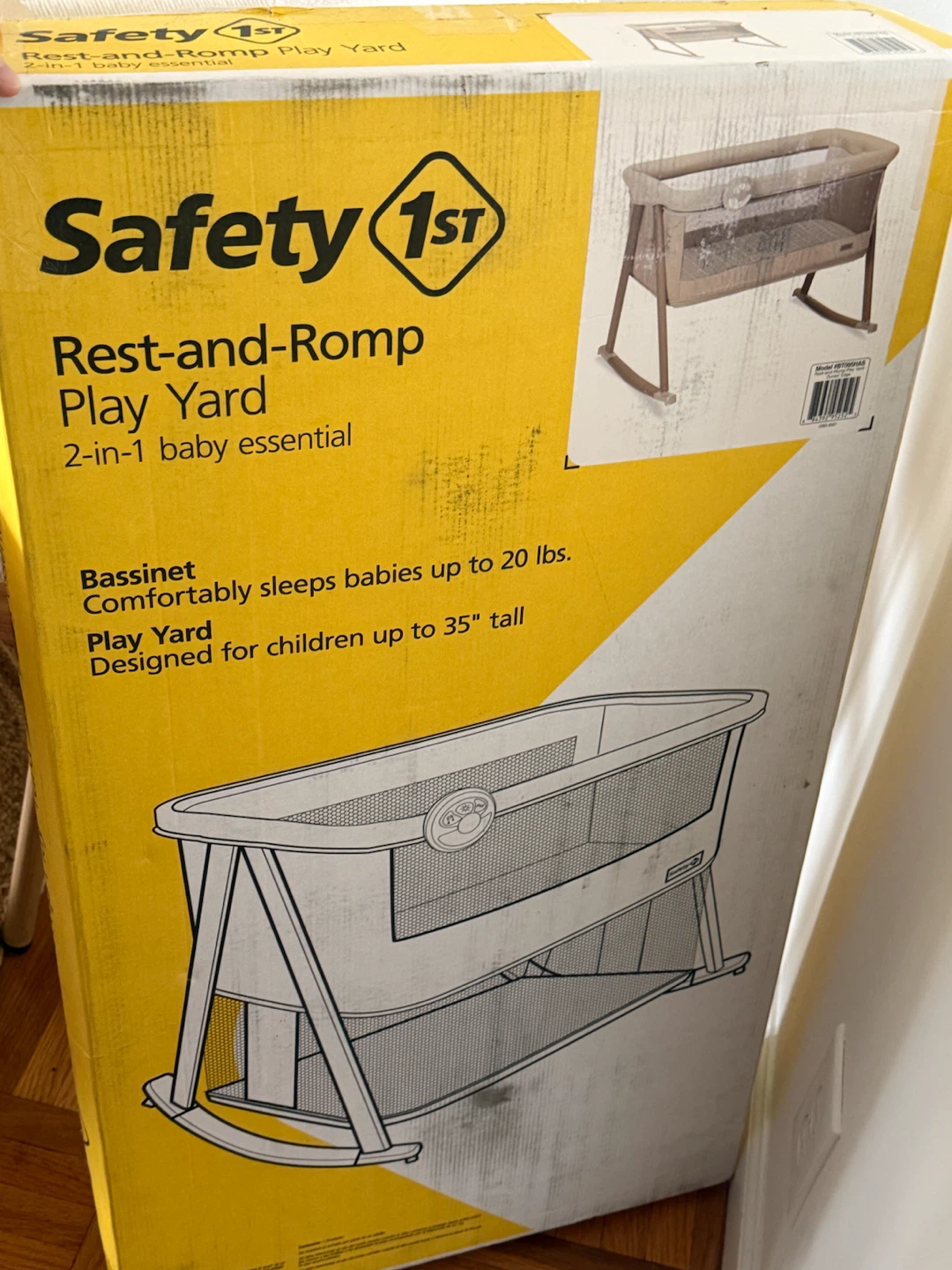 Safety 1st Rest-and-Romp Play Yard