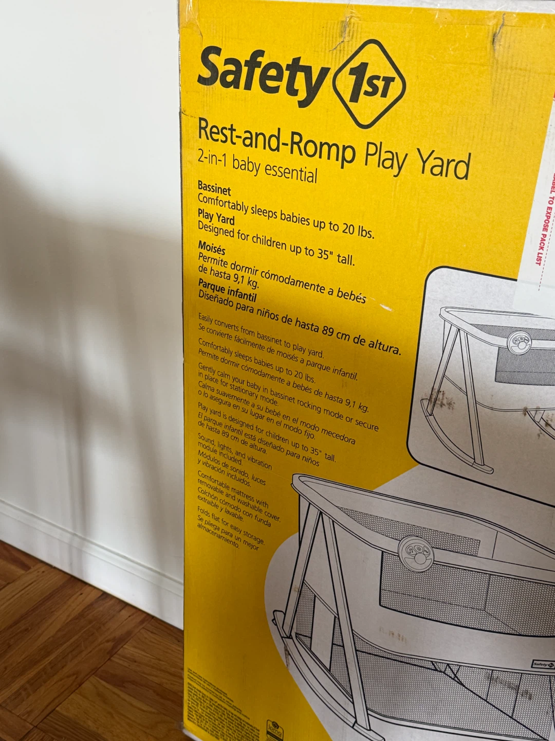 Safety 1st Rest-and-Romp Play Yard - photo 3