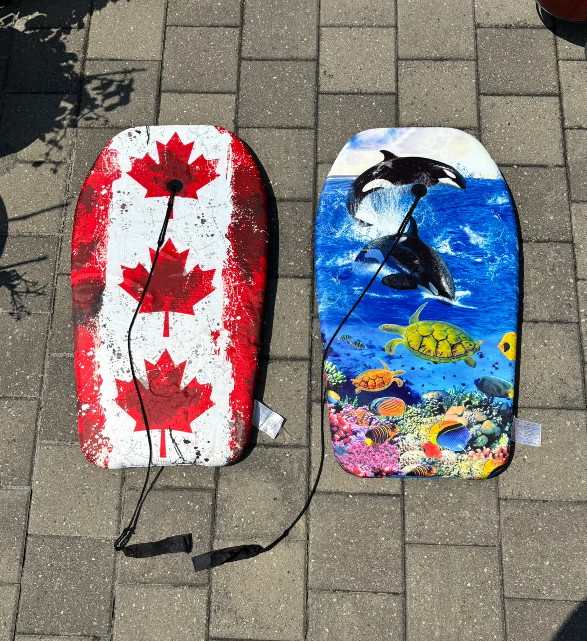 Two Bodyboards - Canadian Flag & Ocean Scene - photo 4