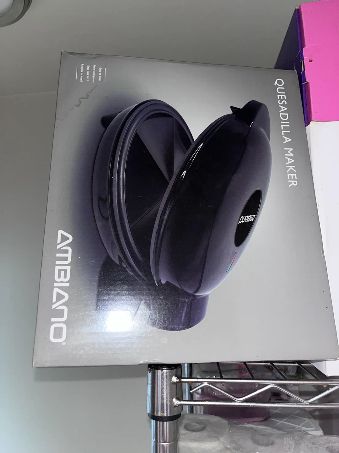 New Ambiano Quesadilla Maker