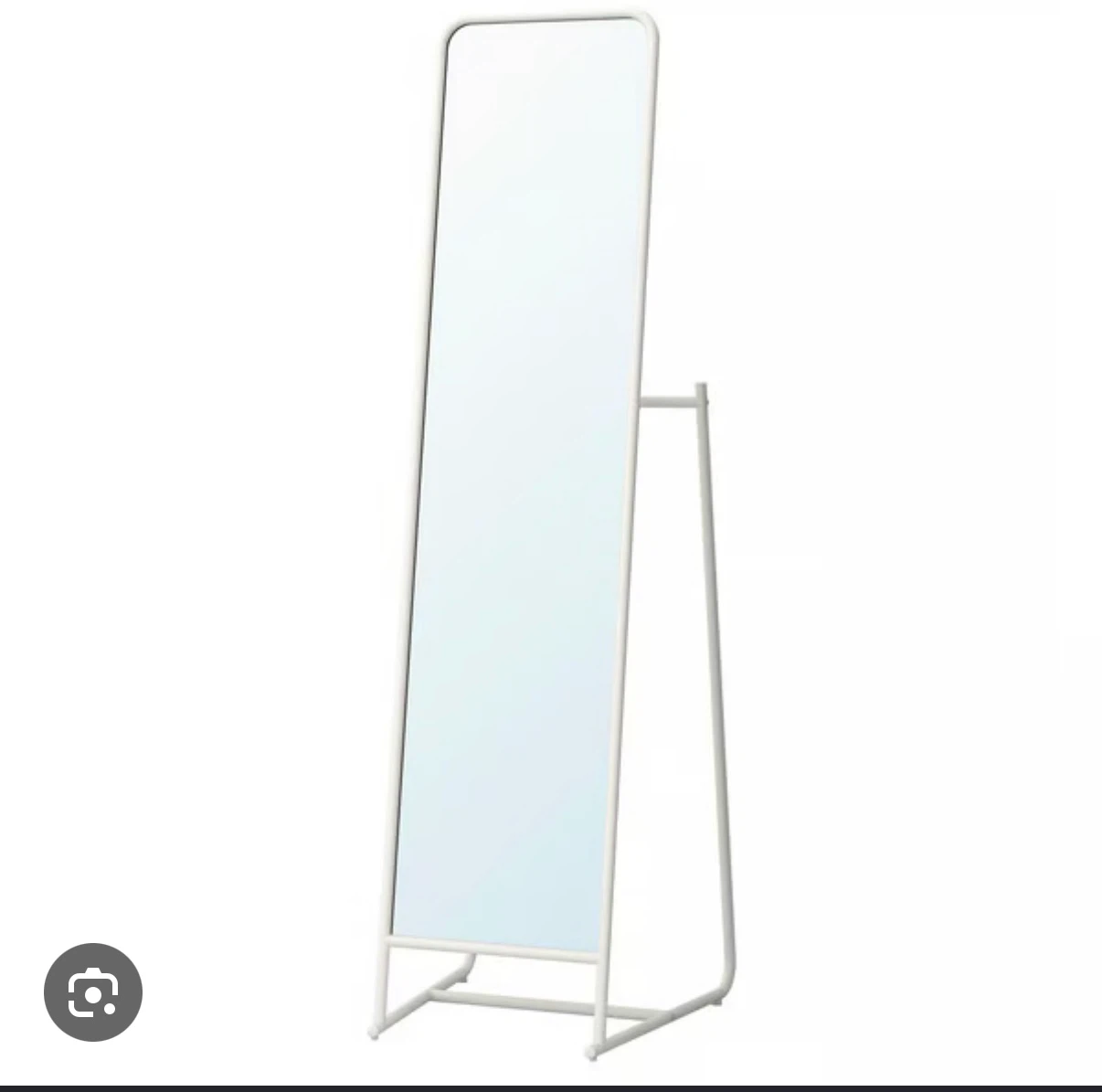 IKEA KNAPPER Standing Mirror White 48x160 cm - photo 2