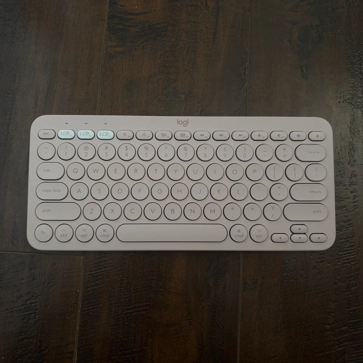 Logi K380 Bluetooth Keyboard - Rose - photo 2