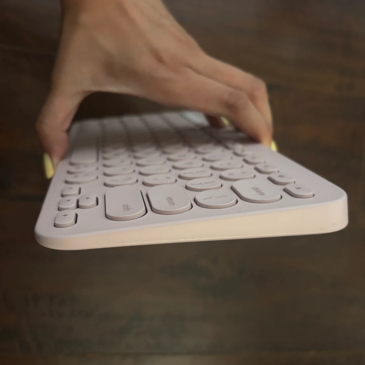Logi K380 Bluetooth Keyboard - Rose - photo 5