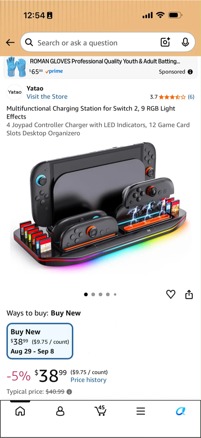 Yatao Multifunctional Charging Station for Switch 2 - photo 2