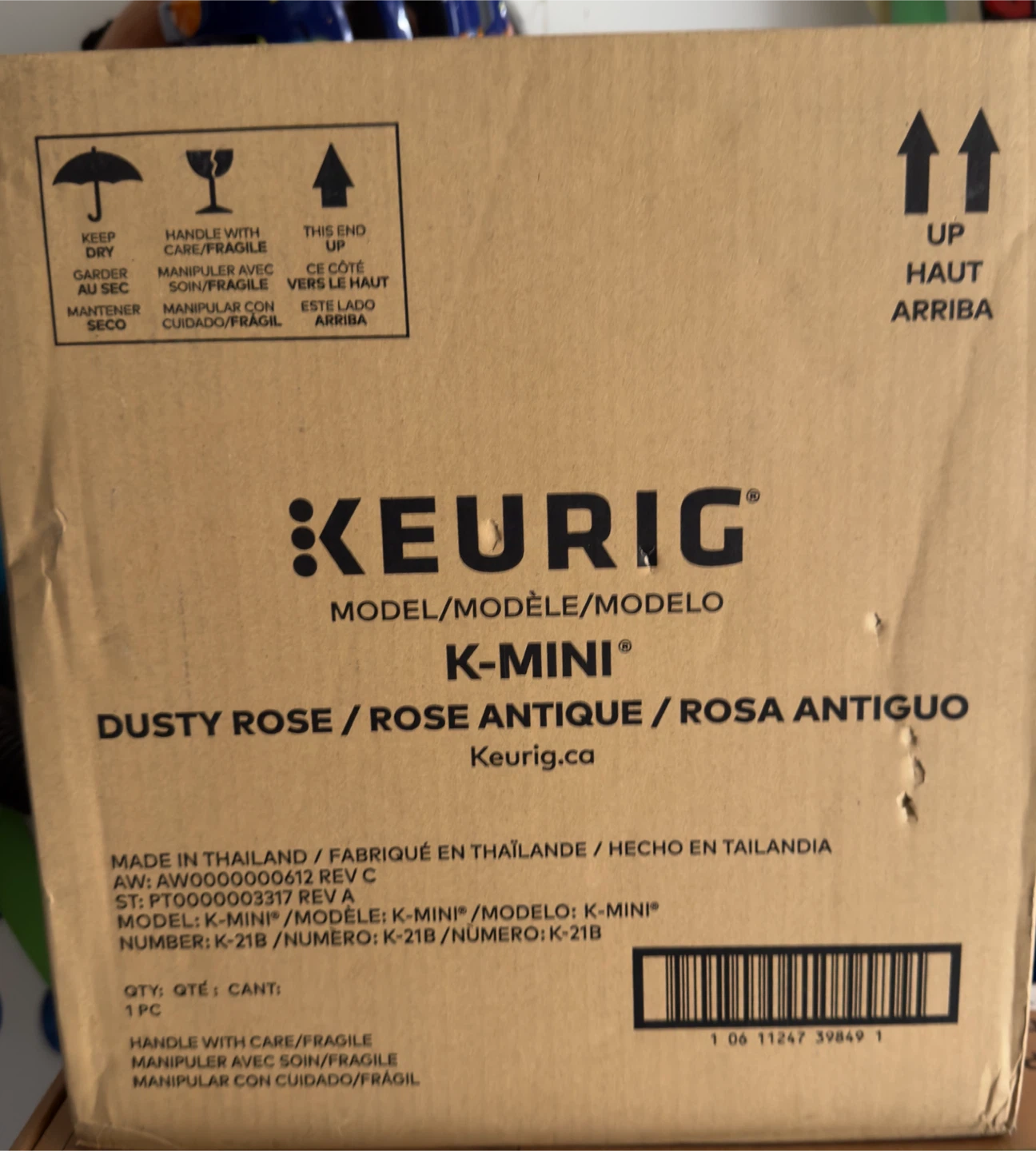 Keurig K-Mini Single Serve Coffee Maker - Dusty Rose
