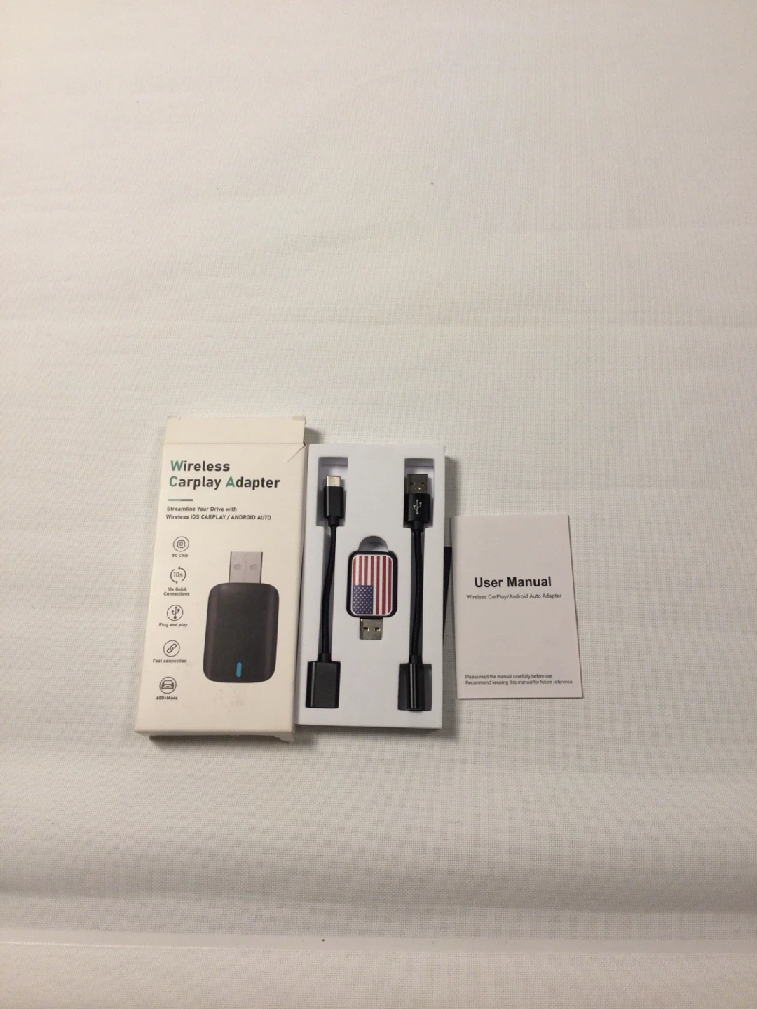 Wireless CarPlay Adapter for iOS and Android Auto - photo 2
