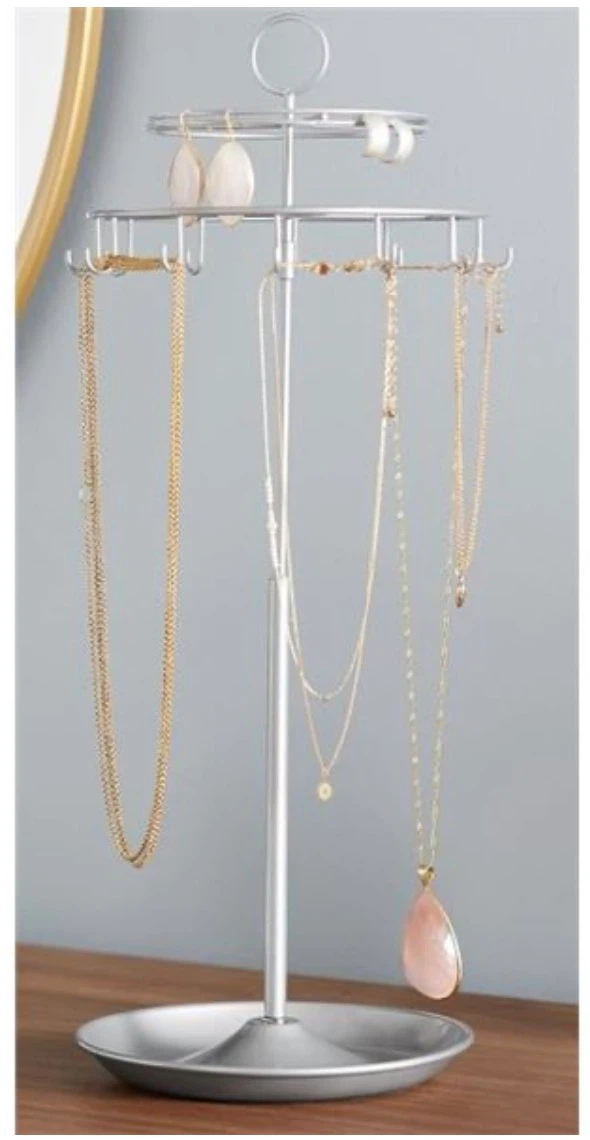 Amazon Basics Rotating Jewelry Organizer Tree - photo 2