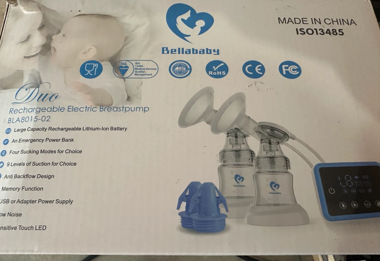 Bellababy Duo Rechargeable Electric Breastpump BLA8015-02