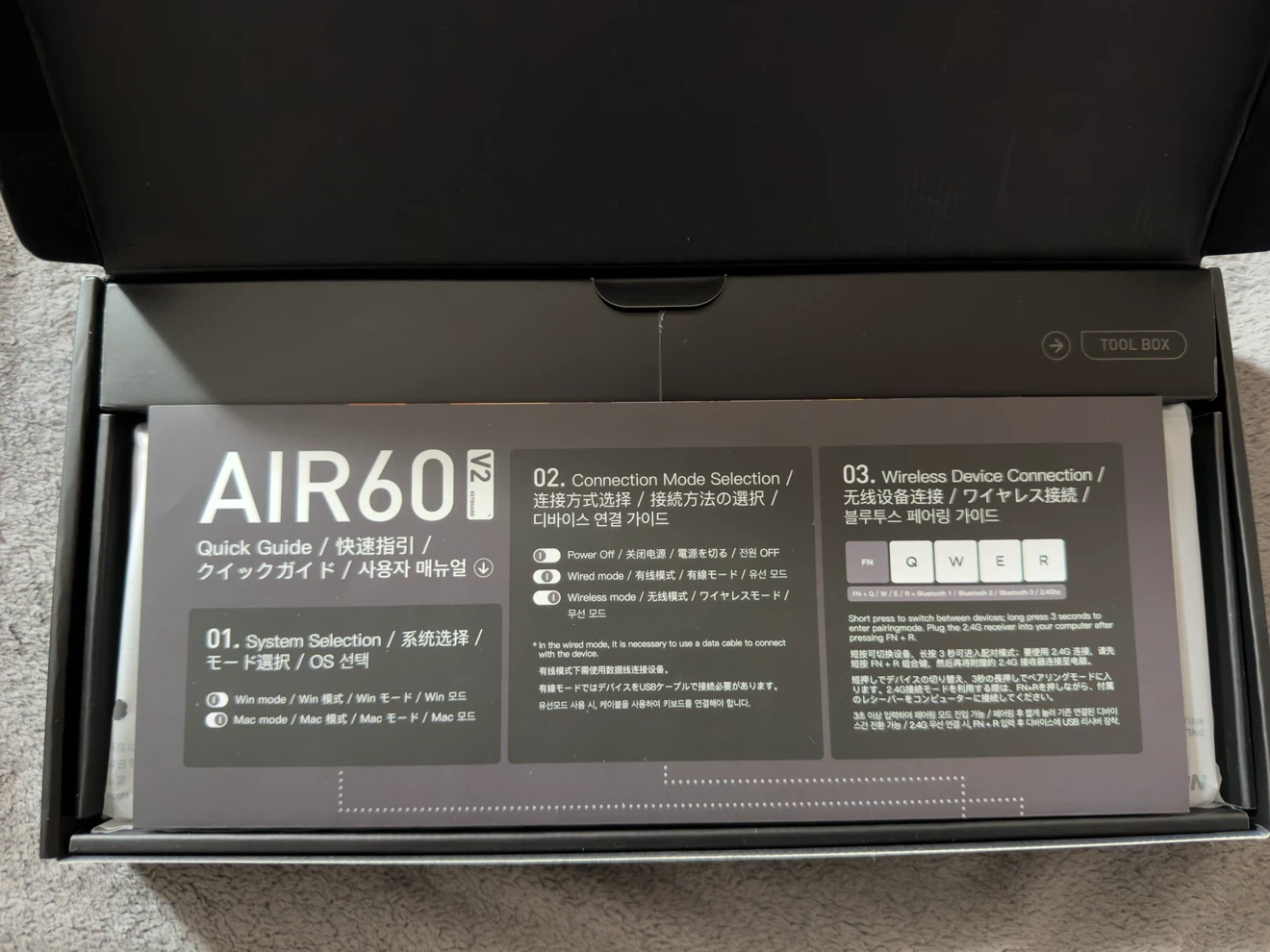 NuPhy Air60 Wireless Mechanical Keyboard - photo 2
