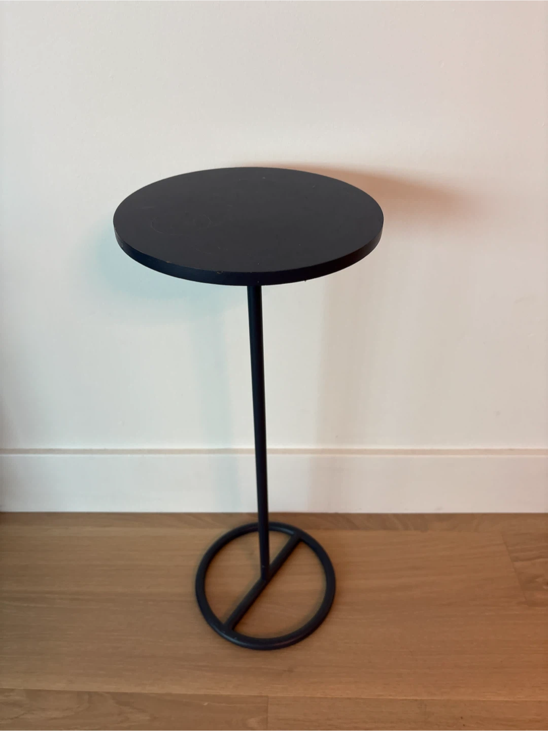 Two small drink tables