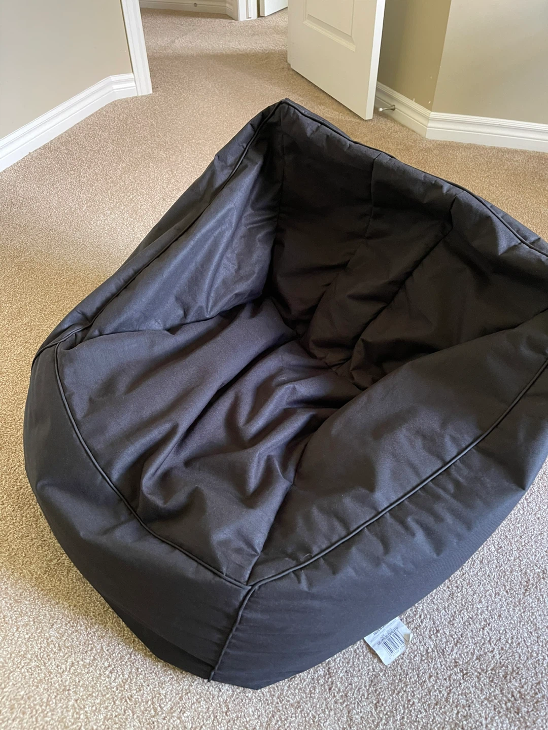 Black Bean Bag Chair - photo 2