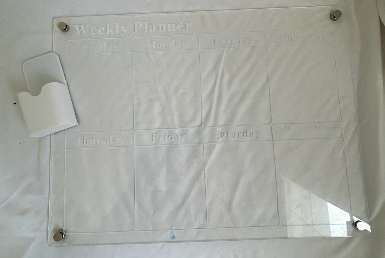 Clear weekly and monthly planner - photo 2