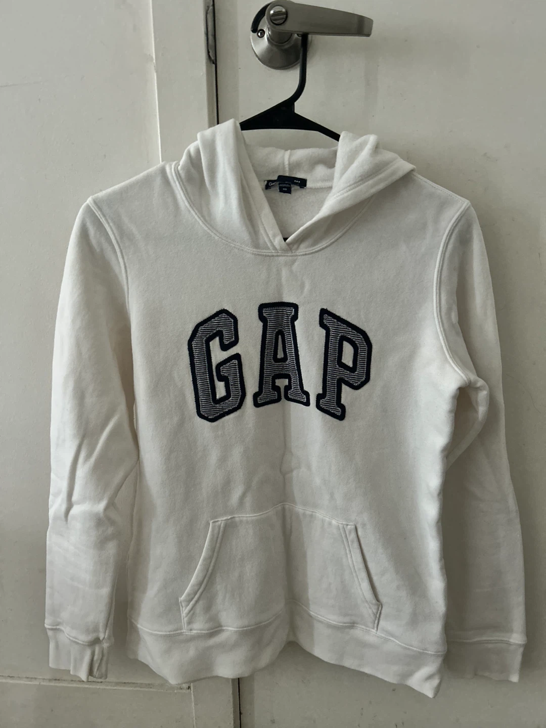 GAP Logo Hoodie - White