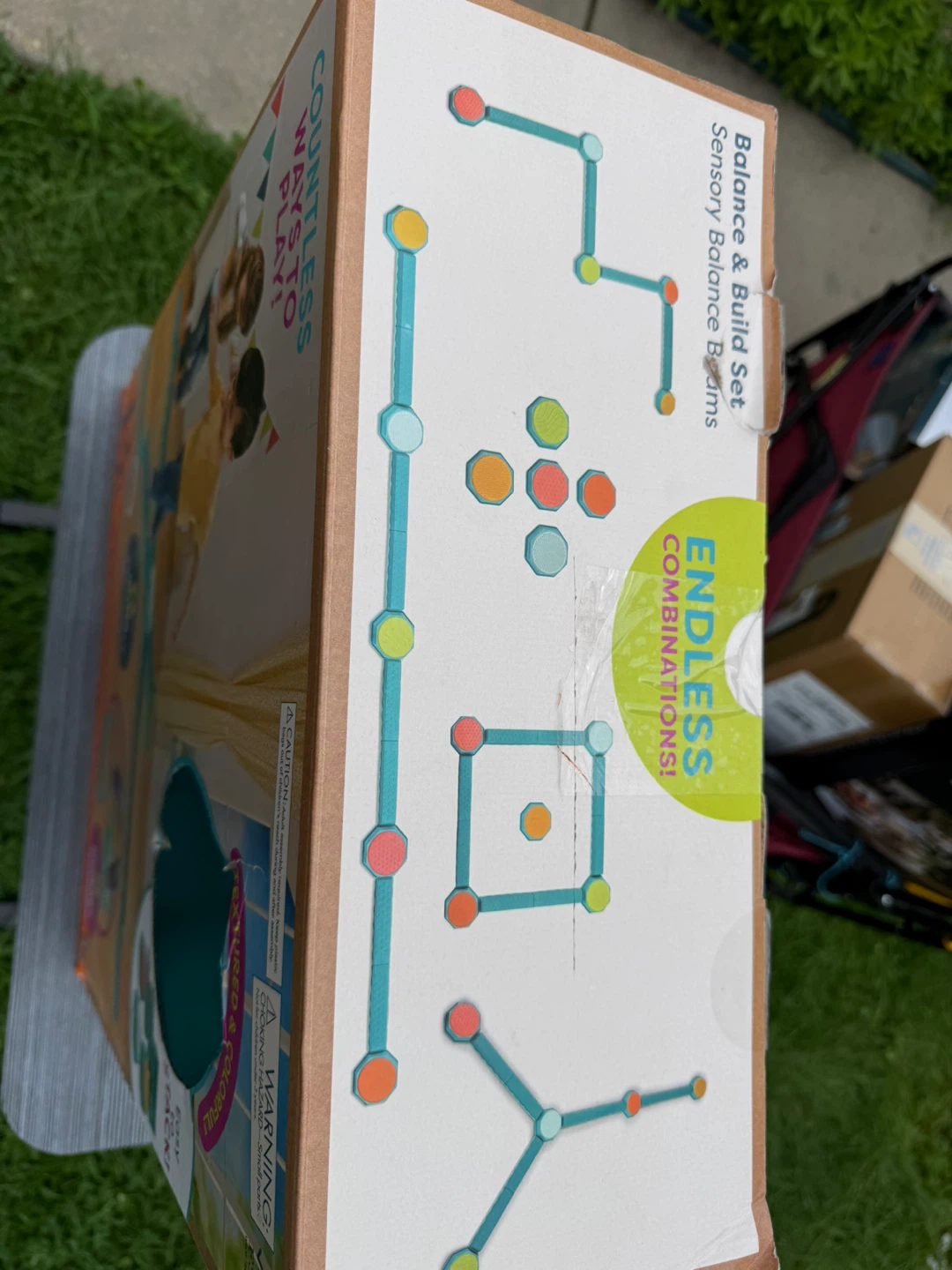 B. Toys Balance & Build Set Sensory Balance Beams 13 Piece Set - photo 2