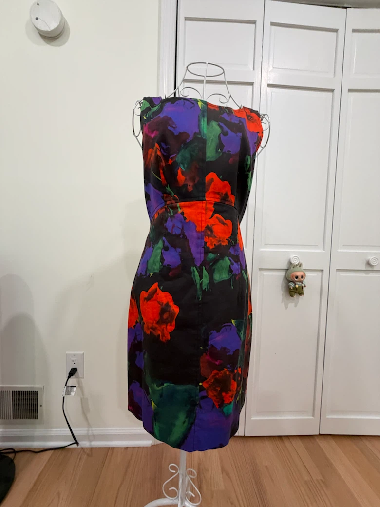 Floral Print Sheath Dress