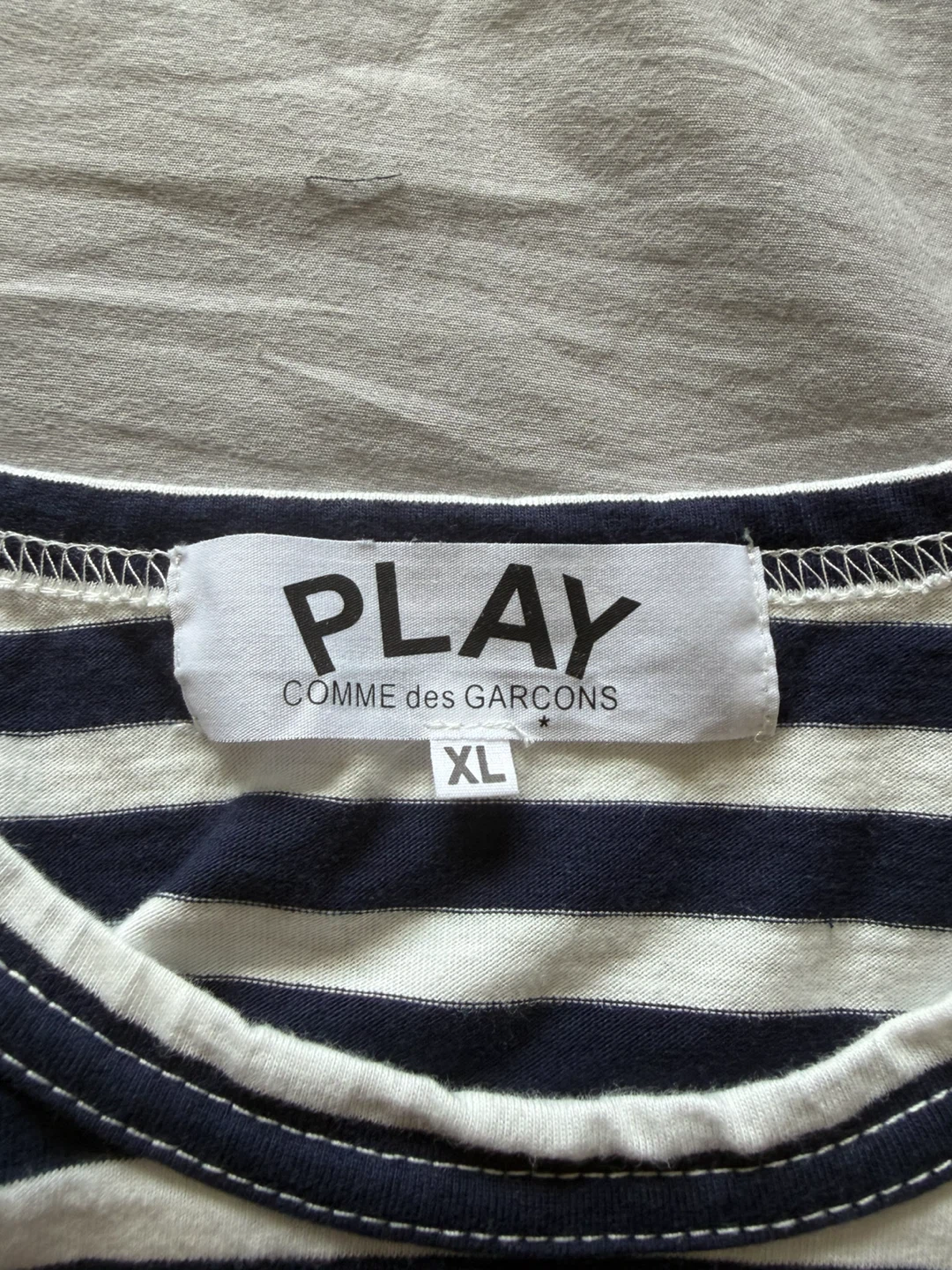PLAY Comme des Garçons Striped T-Shirt - photo 3