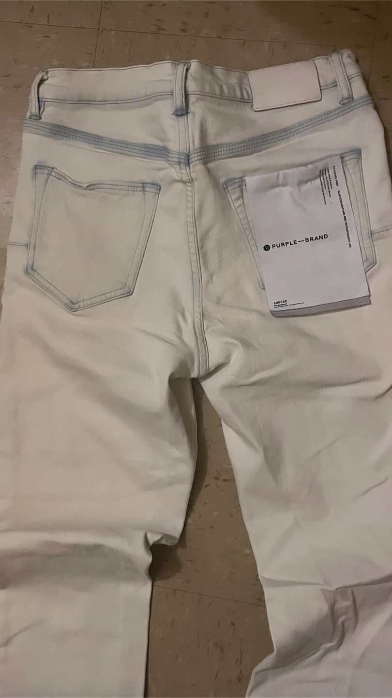Purple Brand Light Wash Denim Jeans