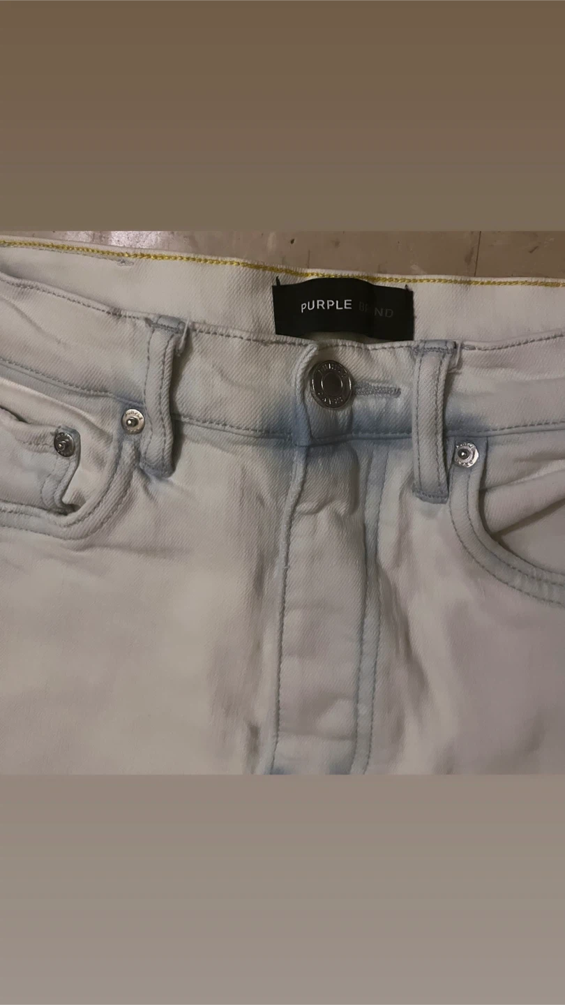 Purple Brand Light Wash Denim Jeans - photo 2