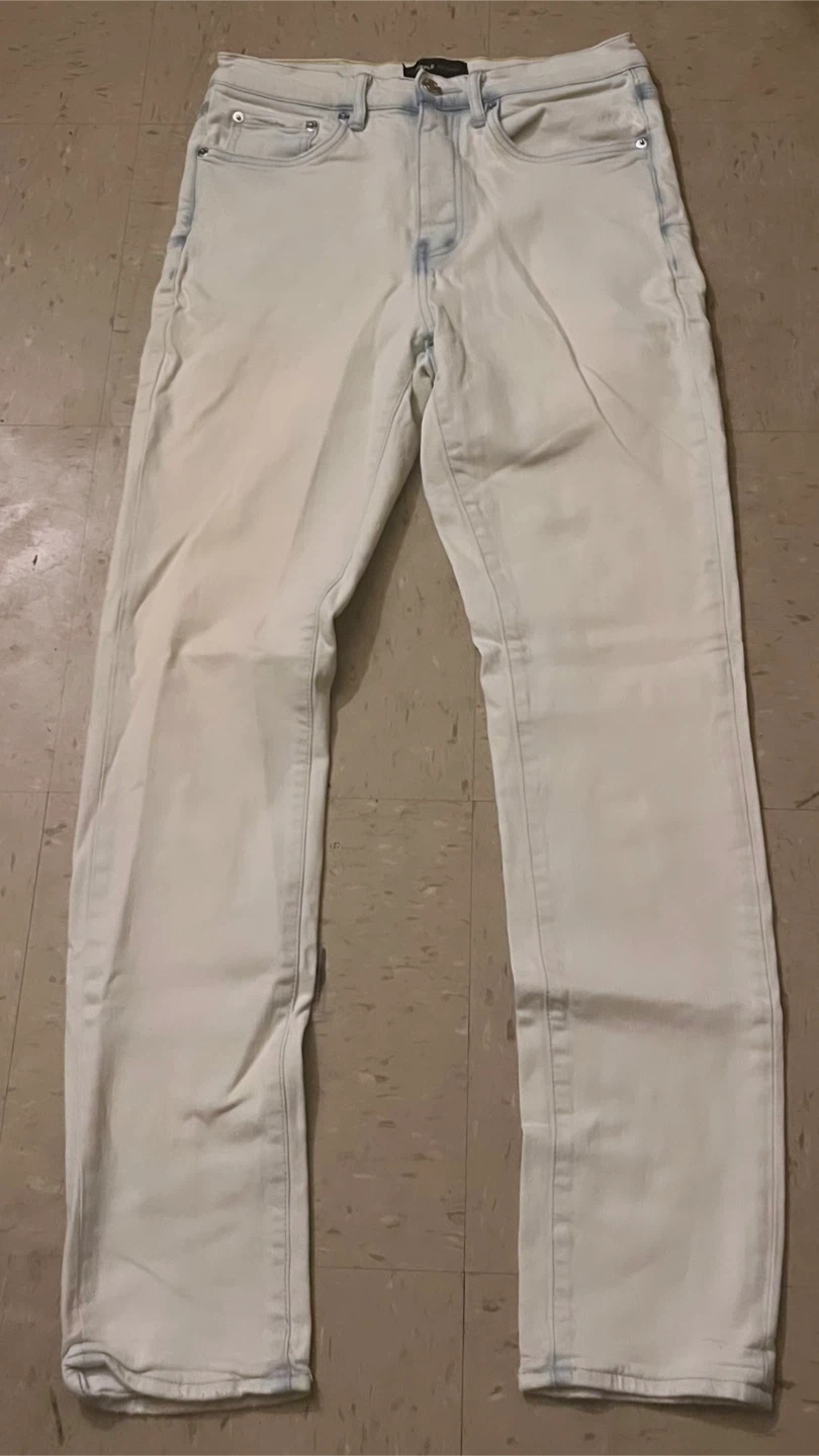 Purple Brand Light Wash Denim Jeans - photo 3