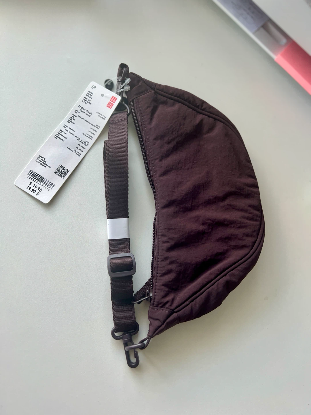 (NEW) Uniqlo Round Mini Shoulder - Dark Purple - photo 4