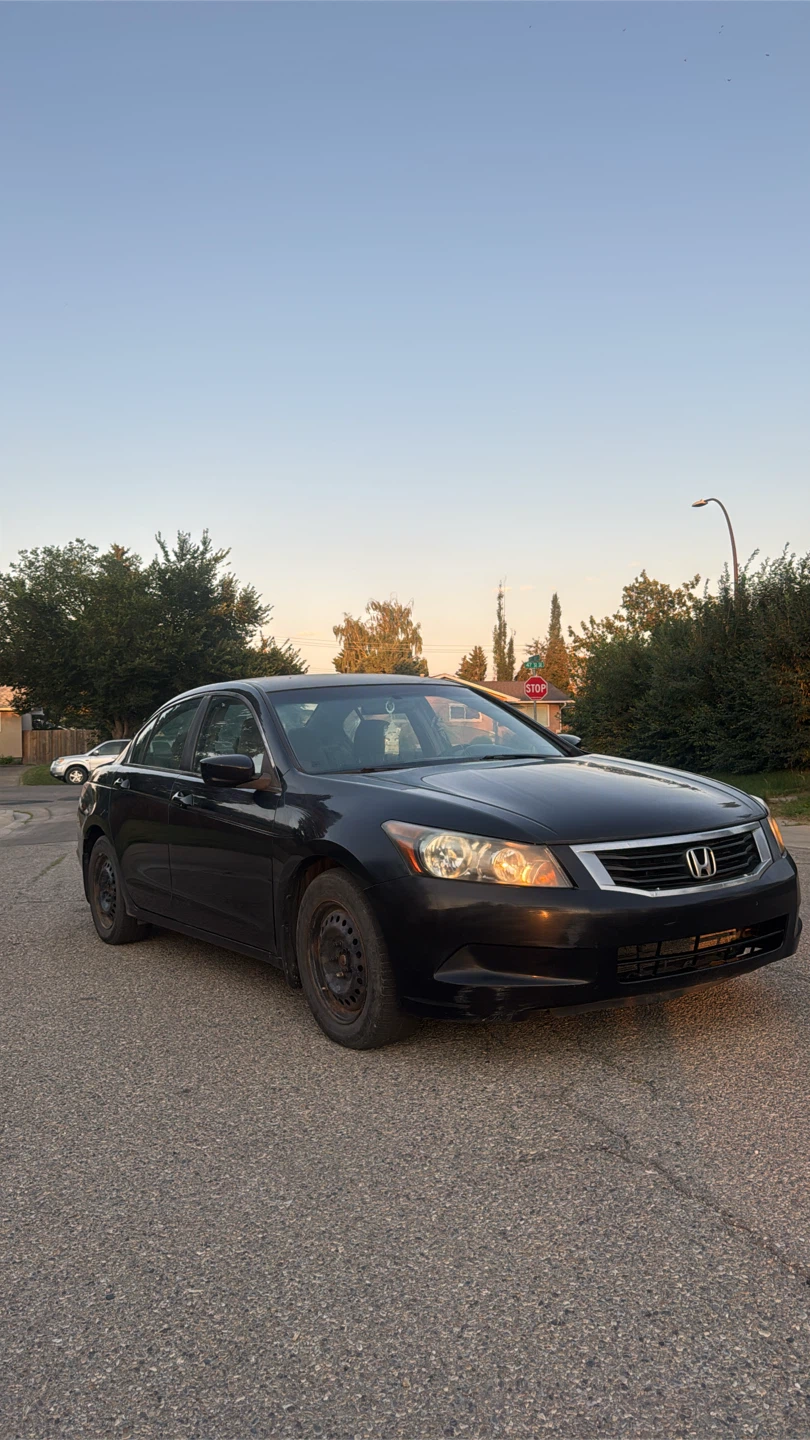 2008 Black Honda Accord Sedan - photo 2