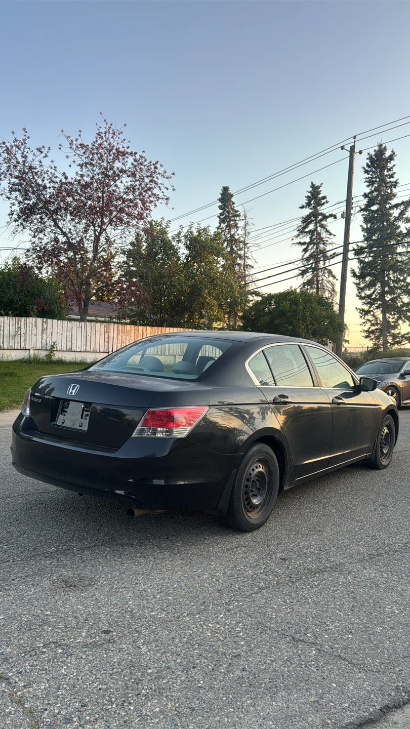 2008 Black Honda Accord Sedan - photo 3