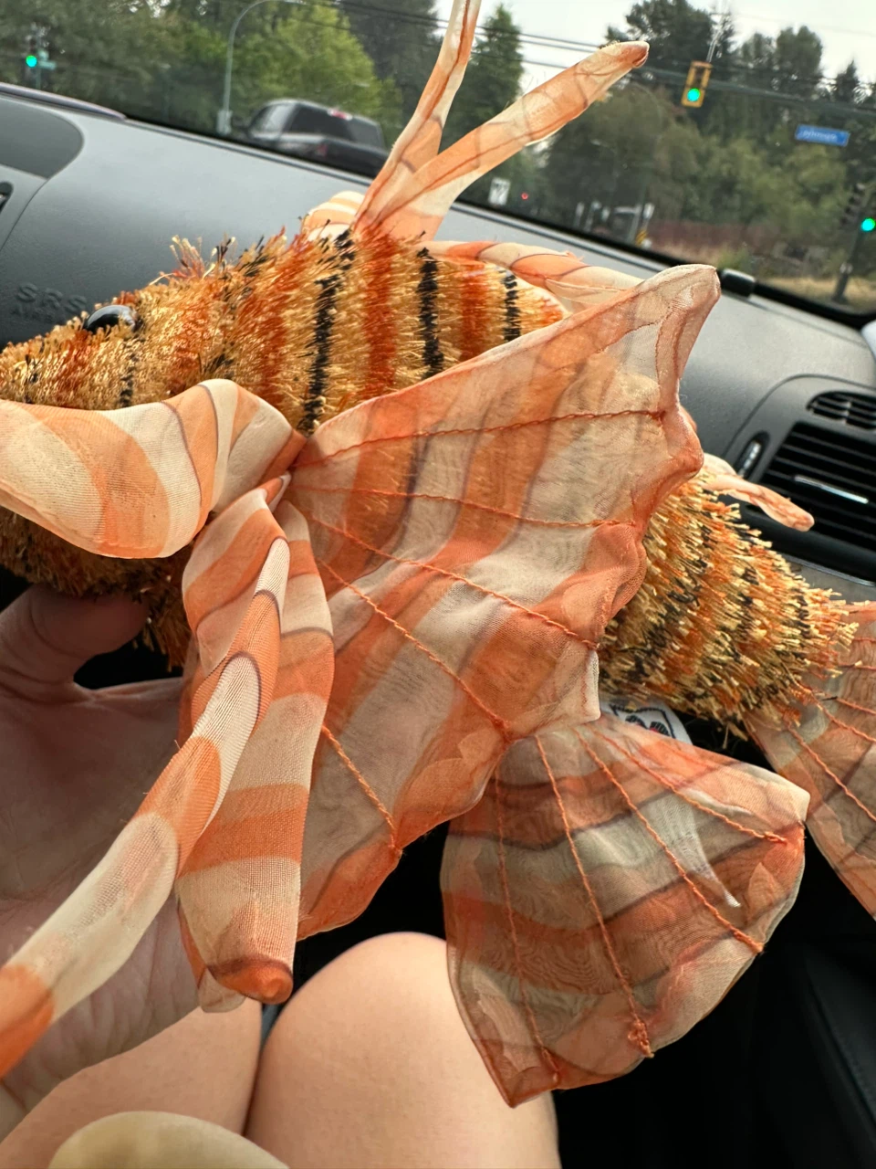 Retired Ganz Webkinz Lionfish (HM355) plush toy - photo 3