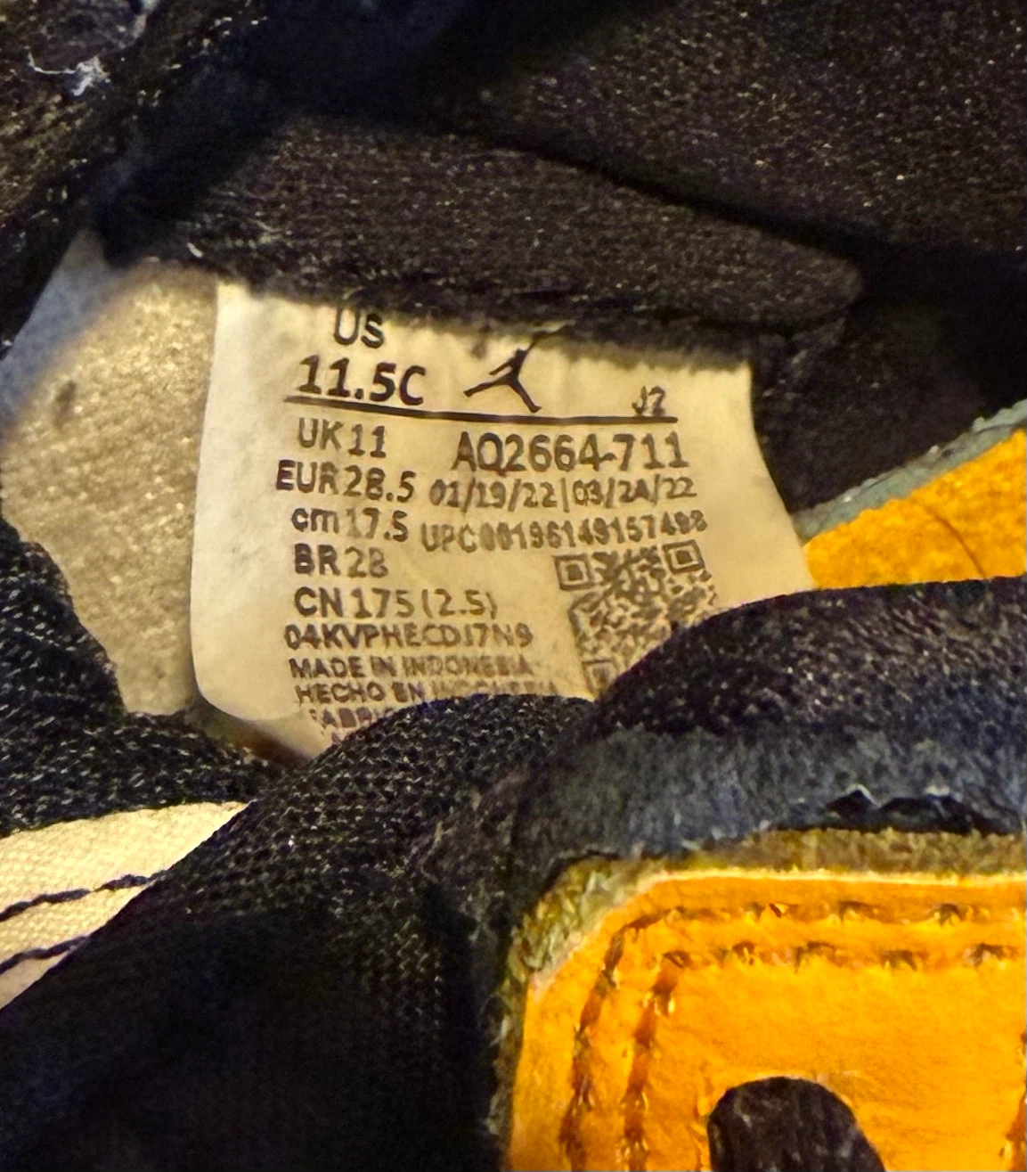 Air Jordan 1 Mid (Kids) Size 11.5C - photo 5