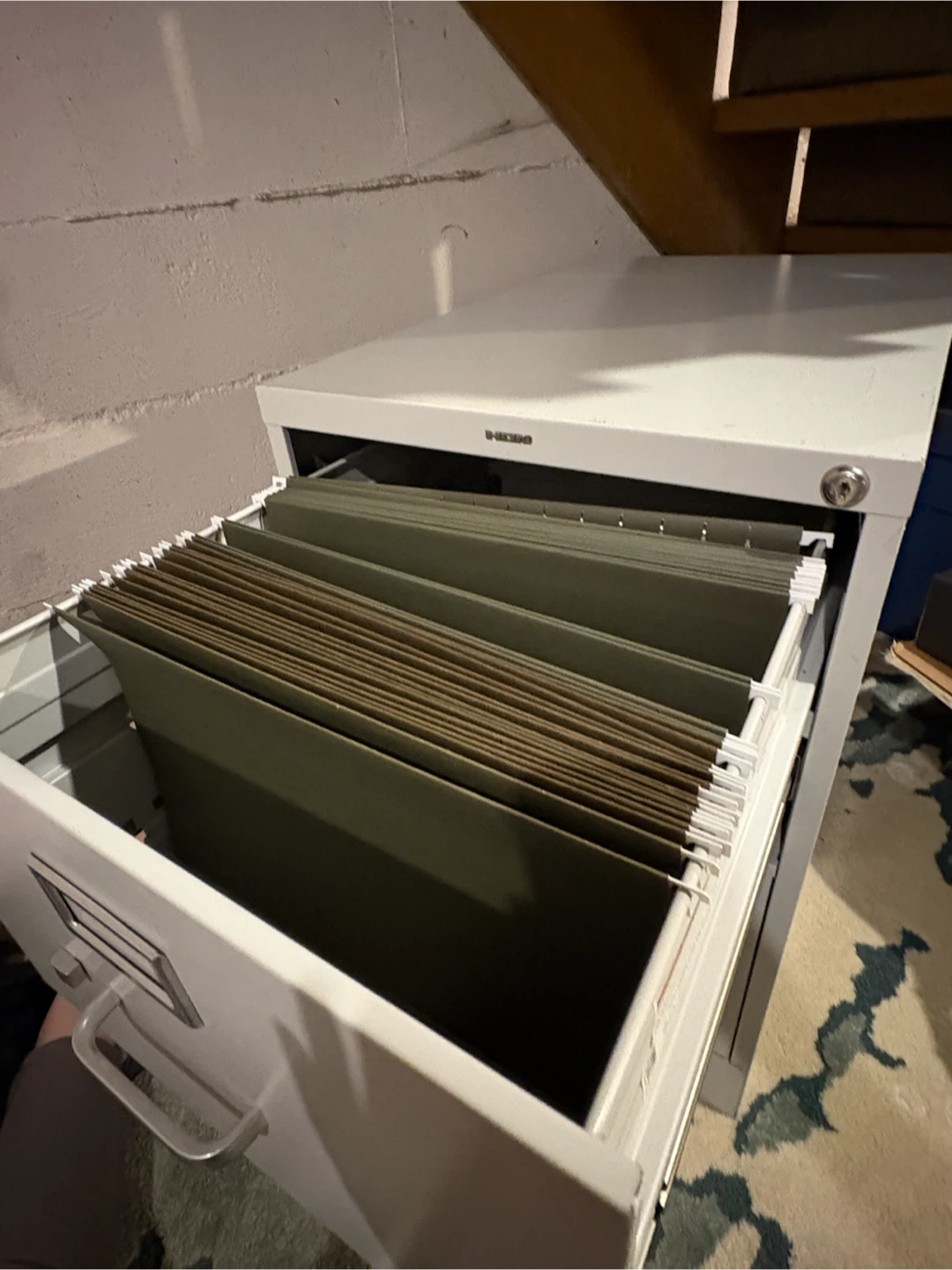 2-Drawer Metal Filing Cabinet - photo 2