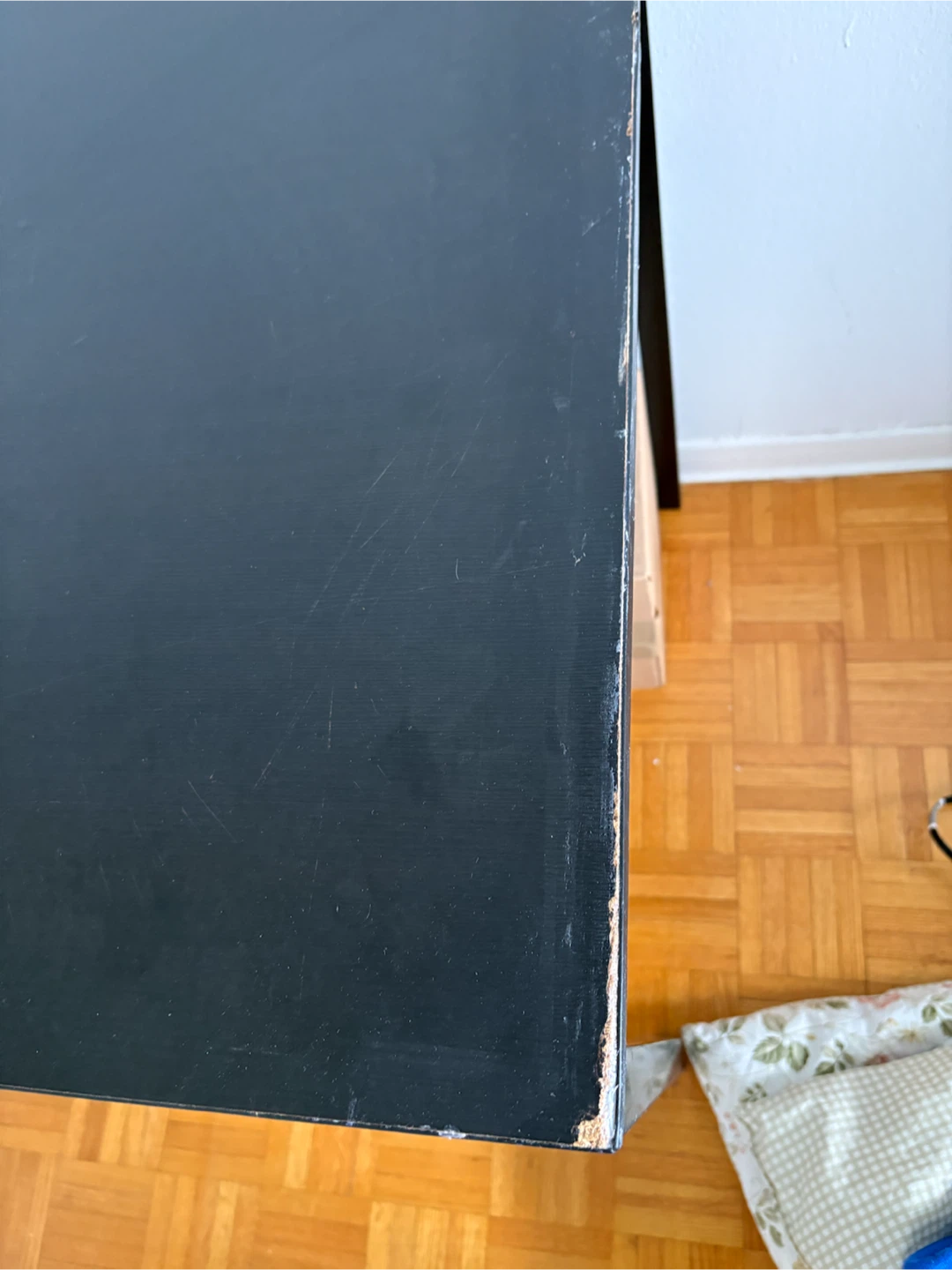 Black Dining Table/ computer desk - photo 4