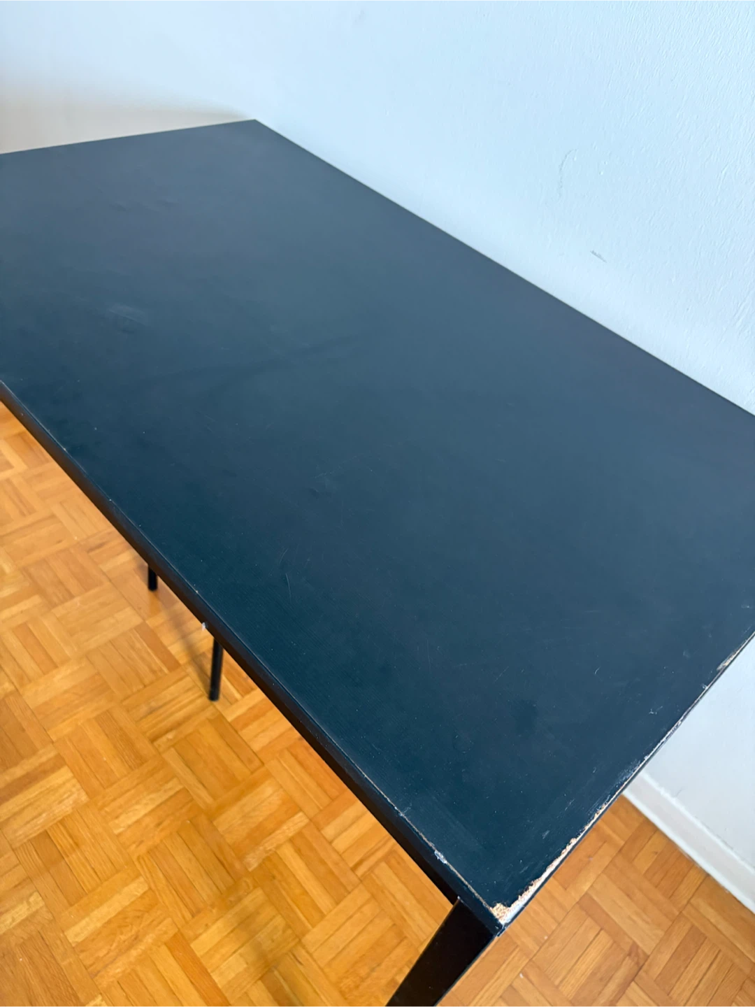 Black Dining Table/ computer desk - photo 5