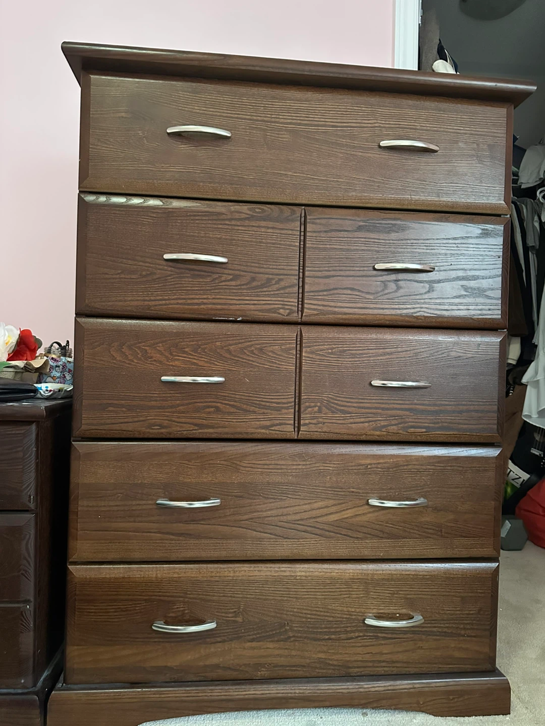 Brown dresser