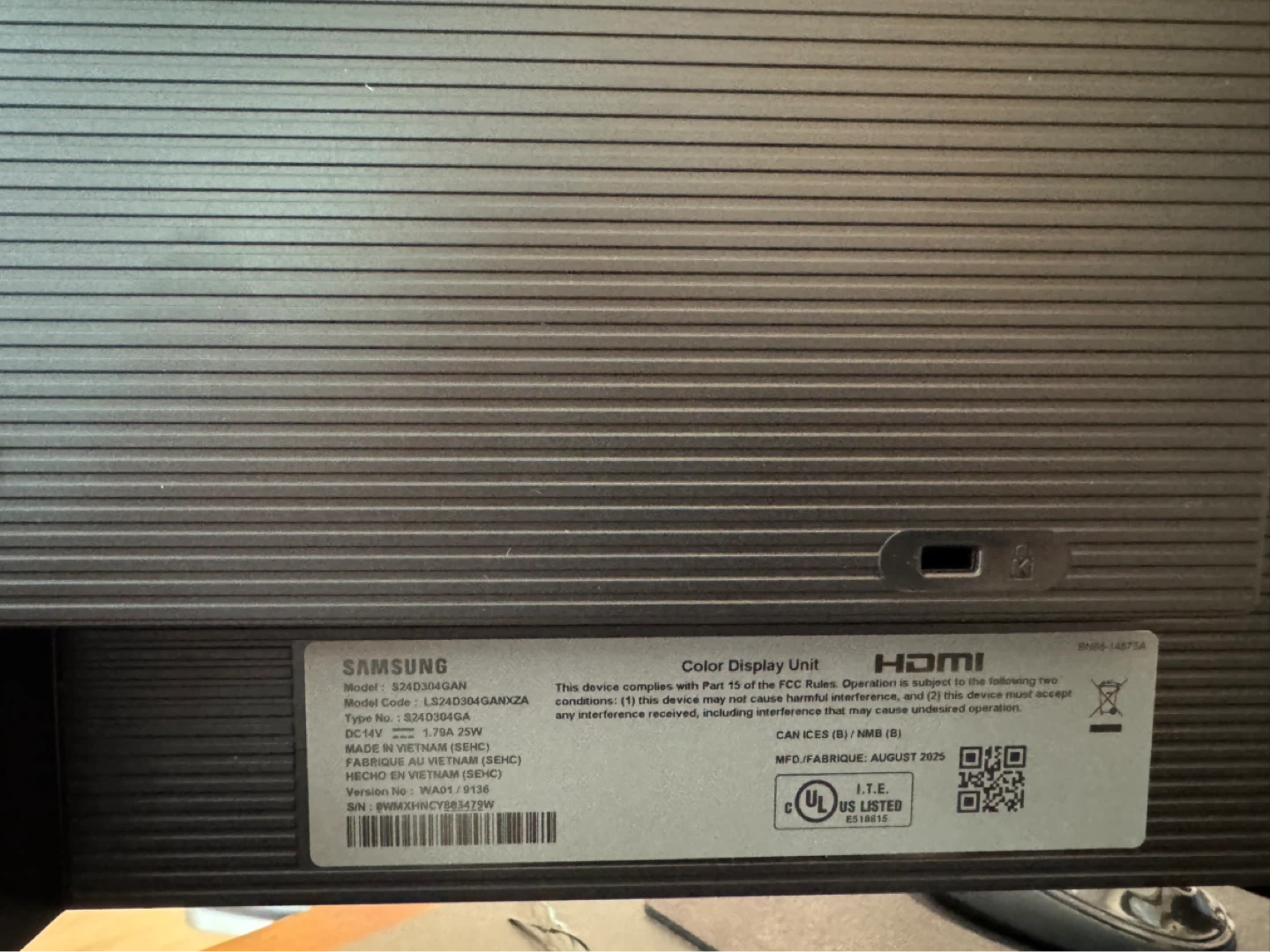 Samsung LS24D304GANXZA HD Computer Monitor - photo 2