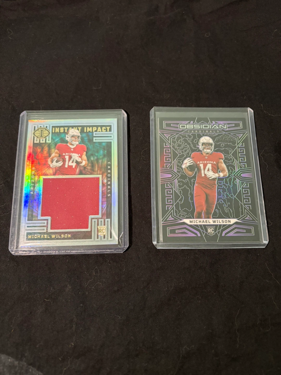 Michael Wilson Arizona Cardinals Patch & 12/75 LOT
