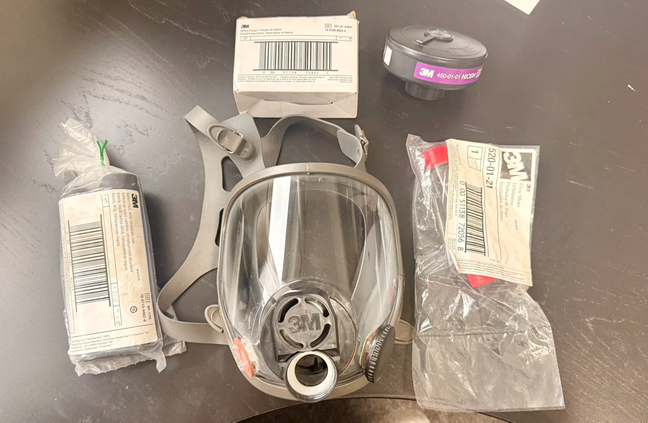 3M Powerflow 6800PF PAPR System. Motor Not Included