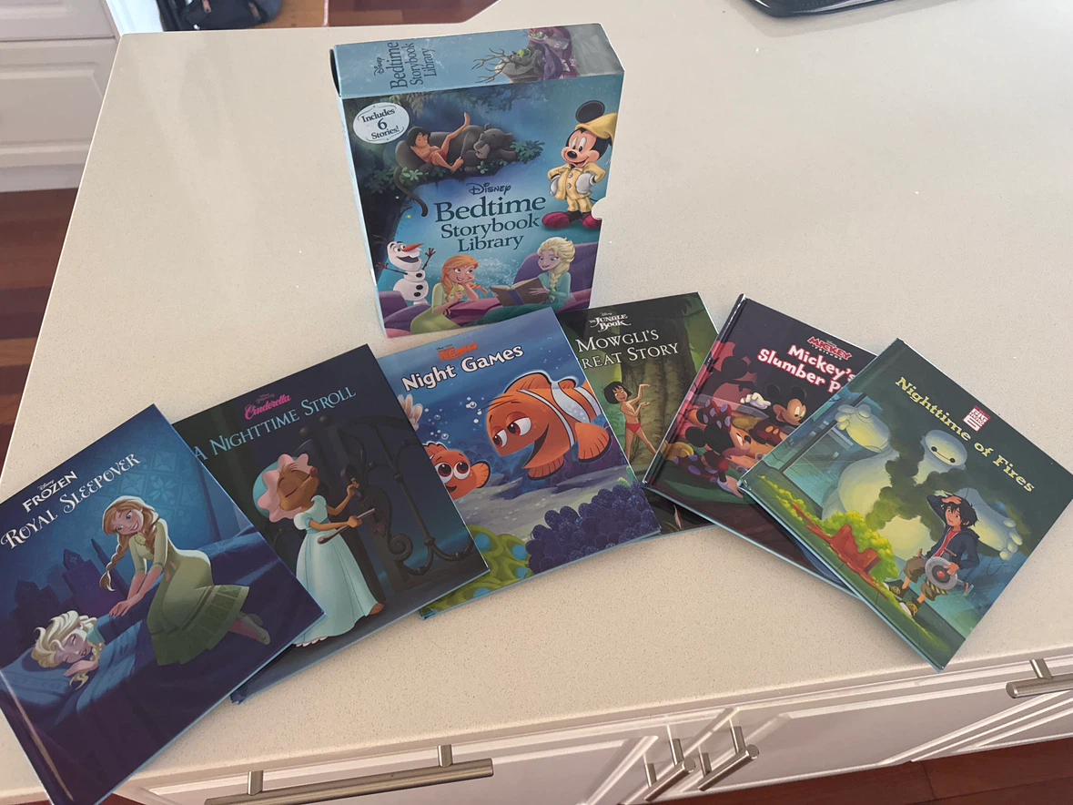 Disney Bedtime Storybook Library - 6 Books