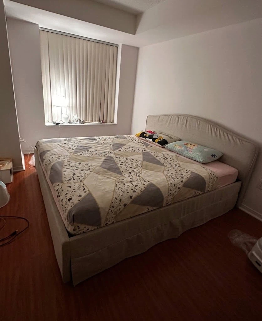 IKEA King Size Bed Frame + Mattress Set – $520