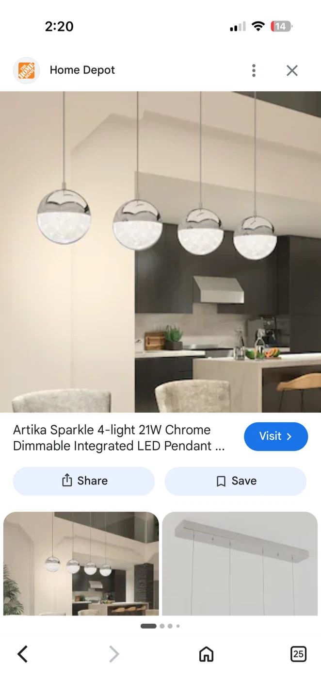 4 Home Decorators Collection Jaivon LED Pendant Light - photo 2